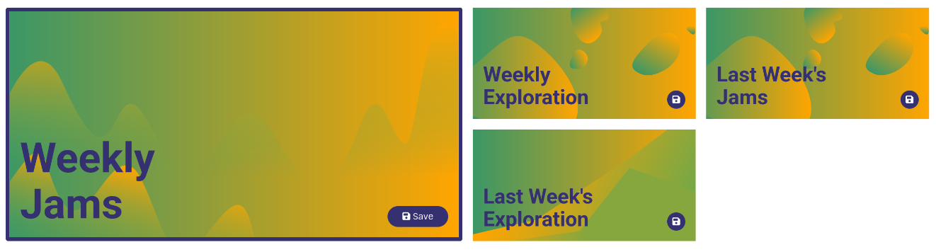 Created for you page